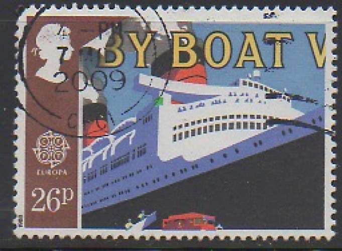 Grande - Bretagne 1988 - bateau : transport de passagers  - yt : 1312