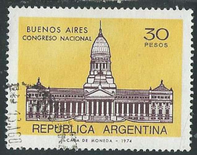 Argentine - Y&T 0990 (o) - Congrès national -