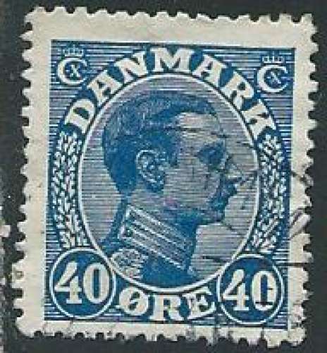 Danemark - Y&T 0143 (o) - Christian X -