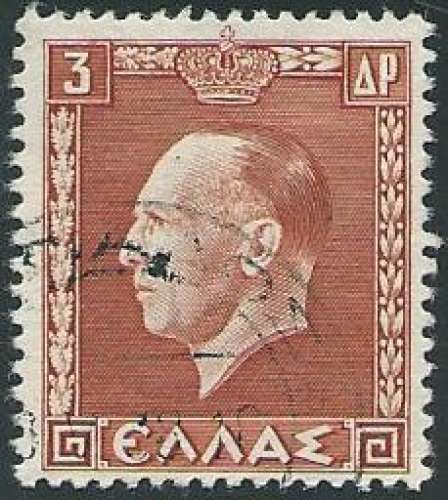 Grèce - Y&T 0418 (o) - Roi Georges II -