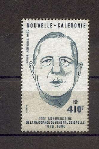 Nouvelle Calédonie PA 274 1990 de Gaulle neuf ** TB MNH prix de la poste 3.4 