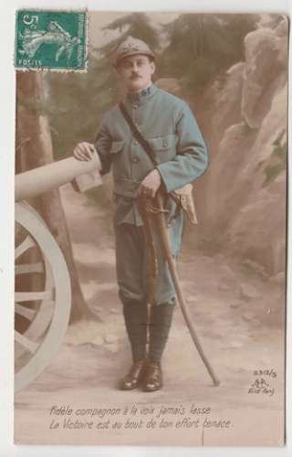 cpa Poilu Fidèle compagnon ....