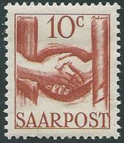 Sarre - Y&T 0231 (*) - Mains -