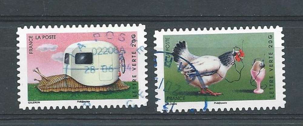 FRANCE N°978-983 oblitérés rond