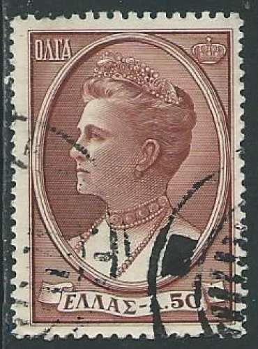 Grèce - Y&T 0626 (o) - Reine Olga -