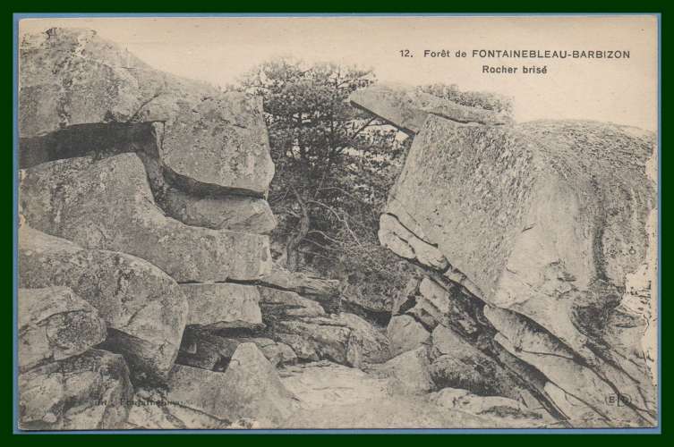 18 CPA Fontainebleau non écrites 18 Scans TB