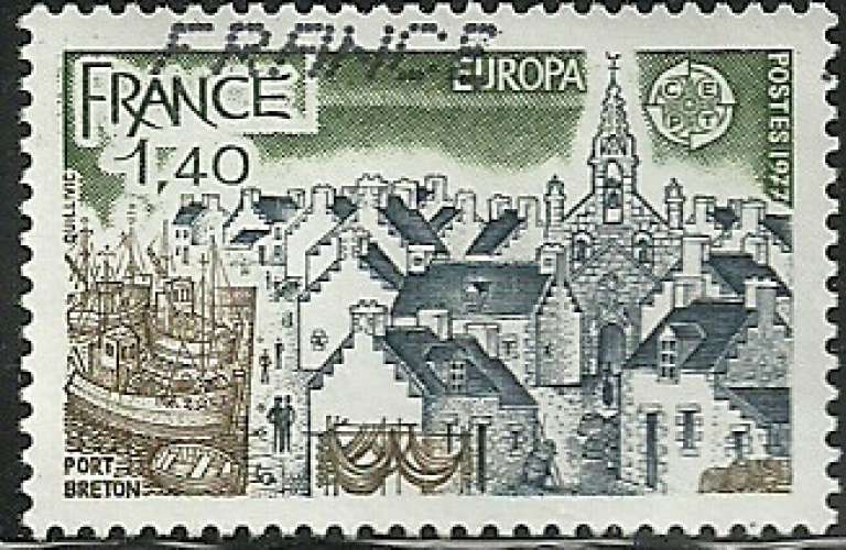 France - 1929 oblitéré .