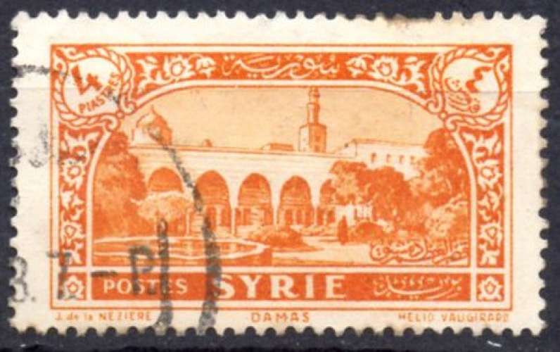 7948 - Y&T n° 208 - oblitéré - Palais Azem à Damas - 1930/36 - Syrie