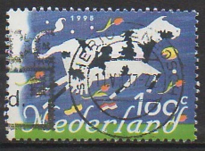 Pays-bas - Y & T : 1495 - vache