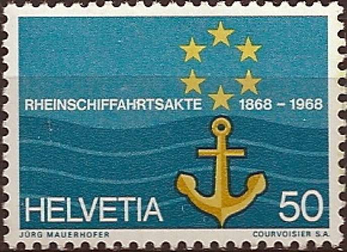 Suisse - 1968 - Y&T 814** - MNH  