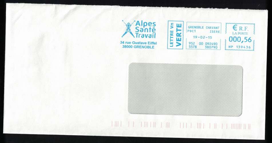 France EMA Postmark Alpes Santé Travail 38000 Grenoble