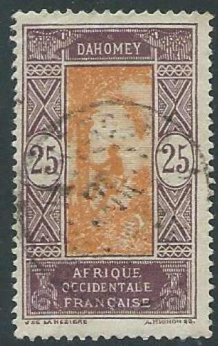 Dahomey - Colonies françaises - Y&T 0063 (o)