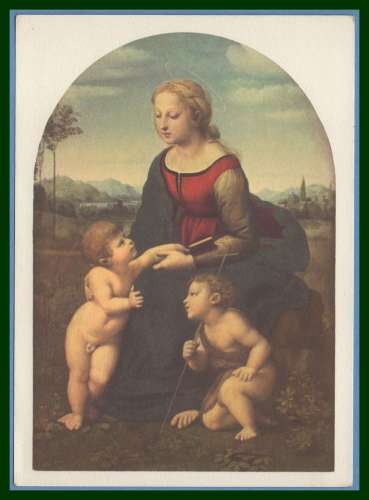 18 CPSM série Loterie Nationale Peinture Louvre 18 scans