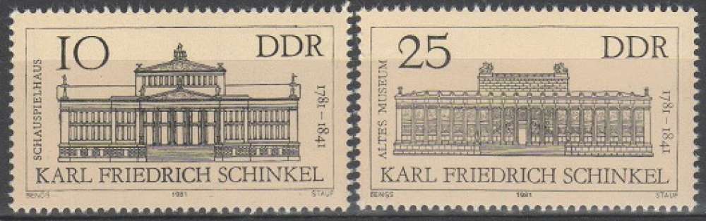 RDA / DDR 1981 - Schinkel