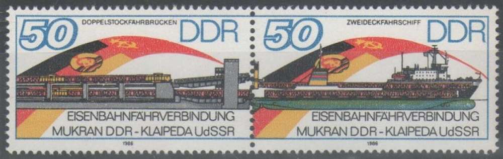RDA / DDR 1986 - Liason navale