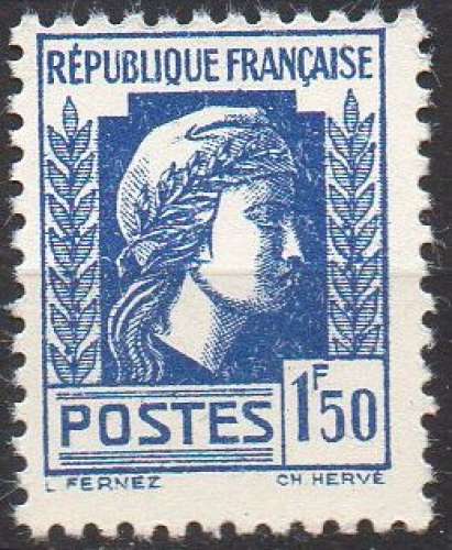 8780N - Y&T n° 639 - neuf sans charnière - Marianne d'Alger - 1944 - France