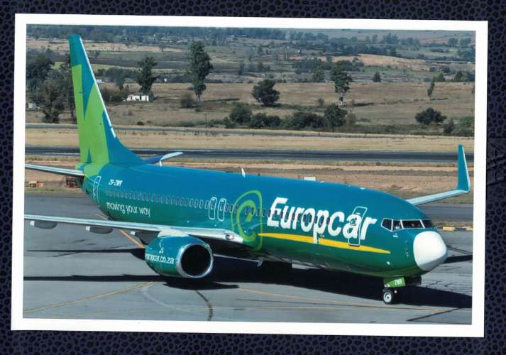 Photo Aircraft Avion Kulula.com Afrique du Sud aux couleurs Europcar Boeing 737-85P