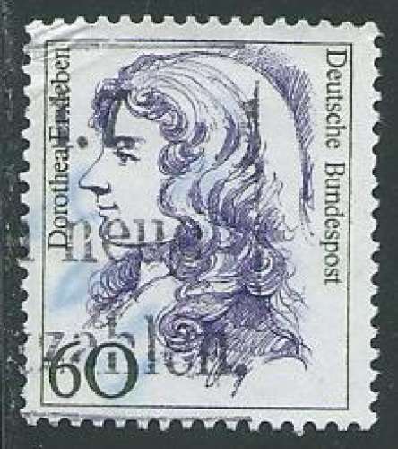 Allemagne - RFA - Y&T 1164 (o) - Médecin Dorothéa Erxleben -