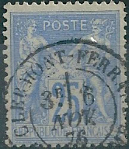France - 1876 - Y&T 79 (o) - cancelled - used 