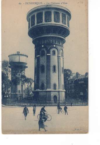 Dunkerque les châteaux d'eau ( vélo , place Calonne