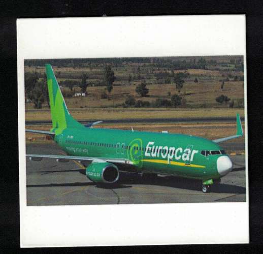 Magnet Aircfraft Avion Kulula Airways Afrique du Sud Boeing 737 Europcar