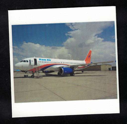 Magnet Aircfraft Avion Kam Air Afghanistan Airbus A320