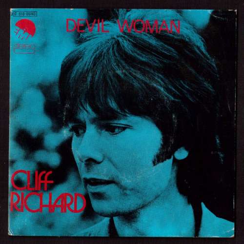 disque vinyle 45T 1976 Cliff Richard ( Shadows ) Devil Woman / Love on