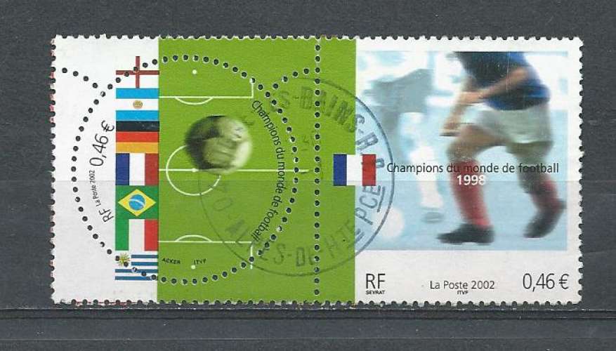 FRANCE  3483-3484 oblitérés rond