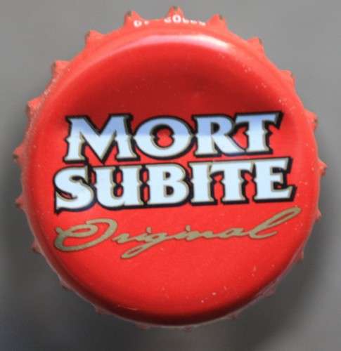 Capsule de bière Mort subite