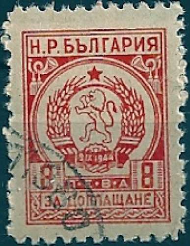 Bulgarie - taxe - 1951 - Y&T 50 (o) - CTO 