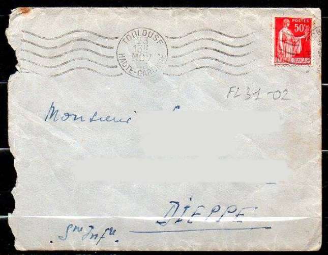 Dept 31 (Haute-Garonne) TOULOUSE 1936 > FL 5LO Continu