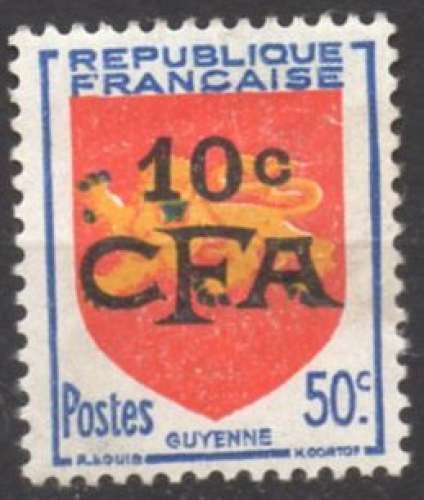 9613N - Y&T n° 282 - neuf sans charnière - Guyenne - 1949/52 - Réunion