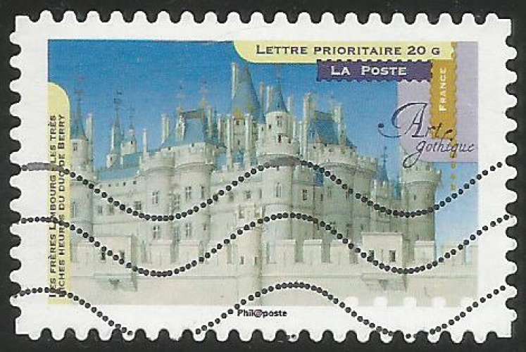 France - Y&T AA 0885 - Art gothique
