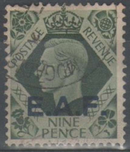 Somalie 1943 - Occupation anglaise - EAF - 9 p.