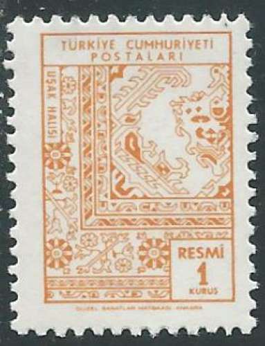 Turquie - Service - Y&T 0099 (**)