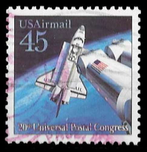 Etats Unis - Y&T PA 119 (o) - Universal postal congress - année 1999