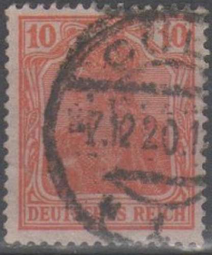 Allemagne 1920 - Germania 10 pf.