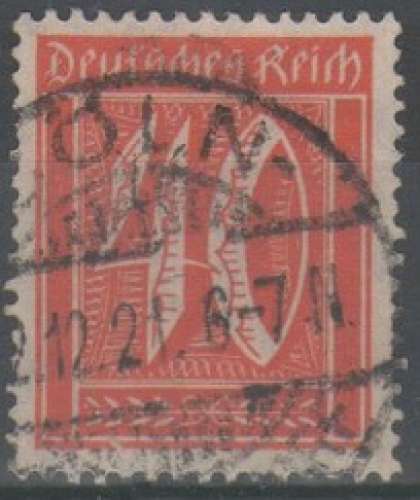 Allemagne 1921 - Chiffre 40 pf.