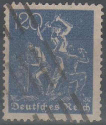 Allemagne 1921 - Ordinaire 120 pf.