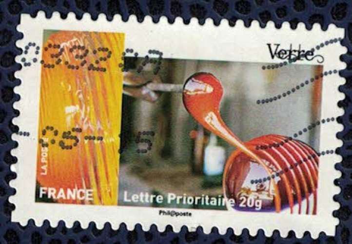 France 2015 Oblitéré Used Stamp métiers de l´artisanat Verre Y&T 1071