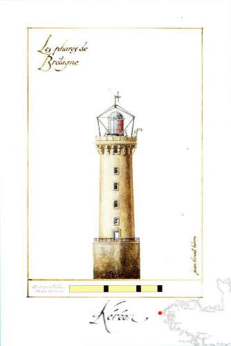 France Carte postale 29 Île d'Ouessant - Phare de Kéréon