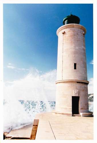 France 1996 Photographie du phare de Cassis (Bouches-du-Rhône)