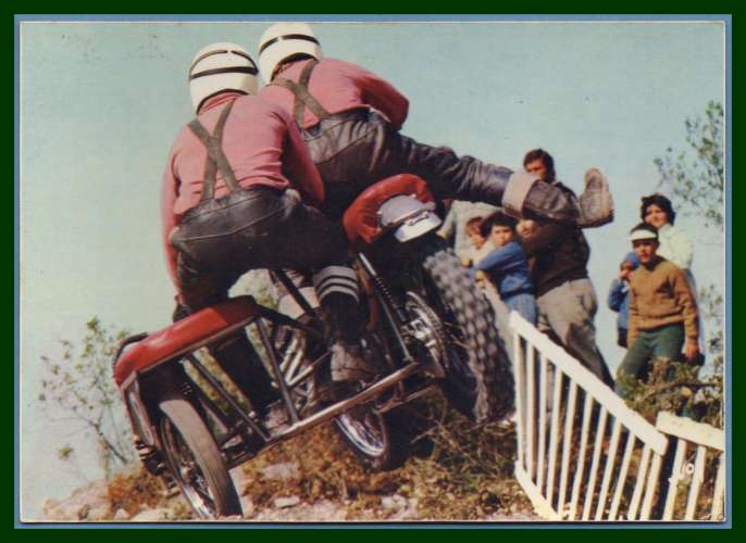 France CPSM Side-Car Cross ed. Yvon non écrite