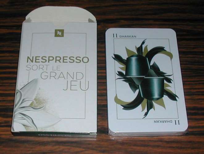 Jeu de cartes Nespresso Sort le Grand Jeu