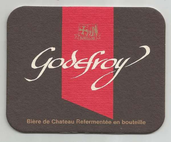 Sous bock - Belgique - Brasserie Du Bocq - Bière Godefroy - Neuf