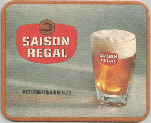 Sous bock - Belgique - Brasserie du Bocq - Blière Saison Regal - Neuf