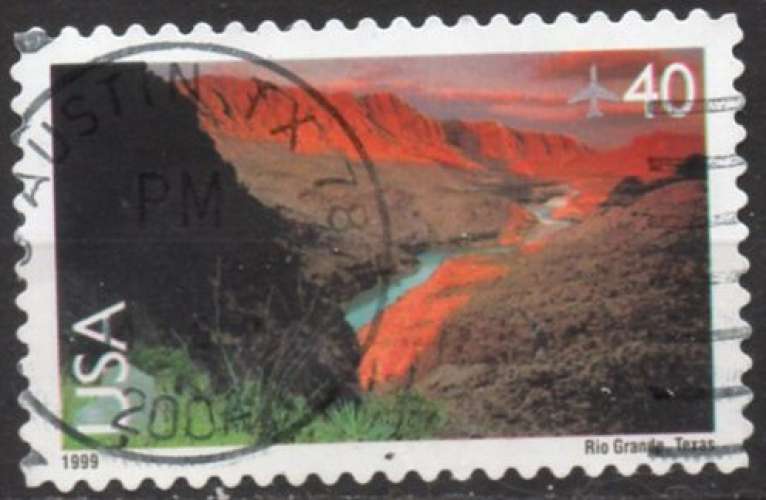 A215 - Y&T n° 126 - oblitéré - Rio Grande Texas - 1999 - Etats-Unis