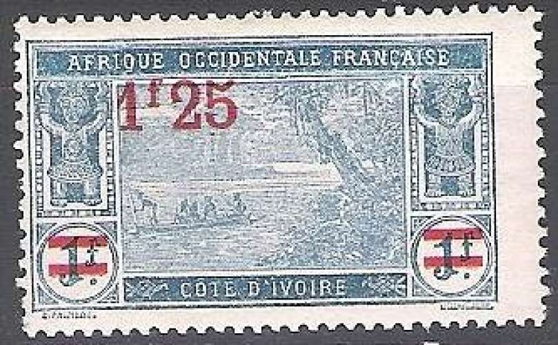 Côte d'Ivoire 1924 Michel 78 Neuf ** Cote (2001) 1.90 € Lagune Ebrié