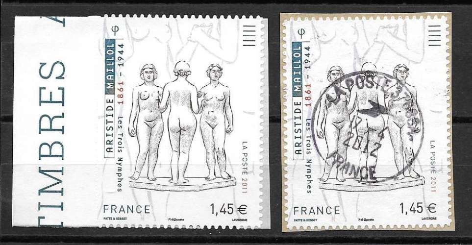 FRANCE 634 neuf**oblitérés rond