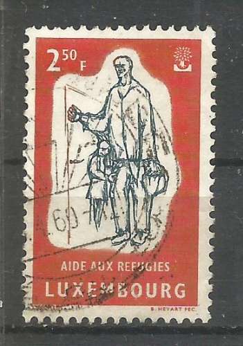 Luxembourg 1960 -  YT n+ 576 - Réfugiés